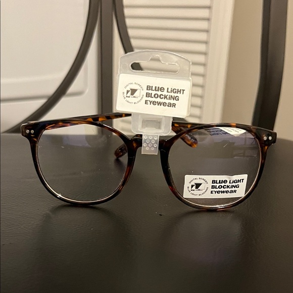 New Blue Light Blocking Cheetah Print Glasses - Picture 9 of 9